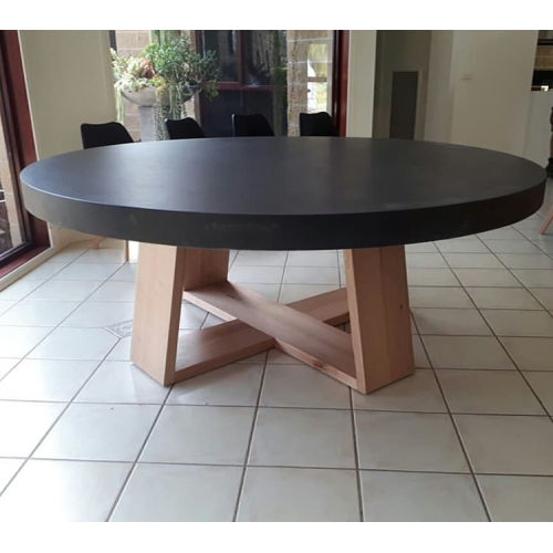 Concrete Round Tables Concrete Dining Furniture